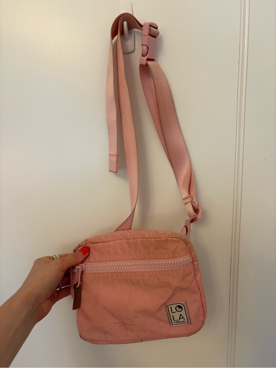 lola Handbags - lola Blush Pink Crossbody Bag
